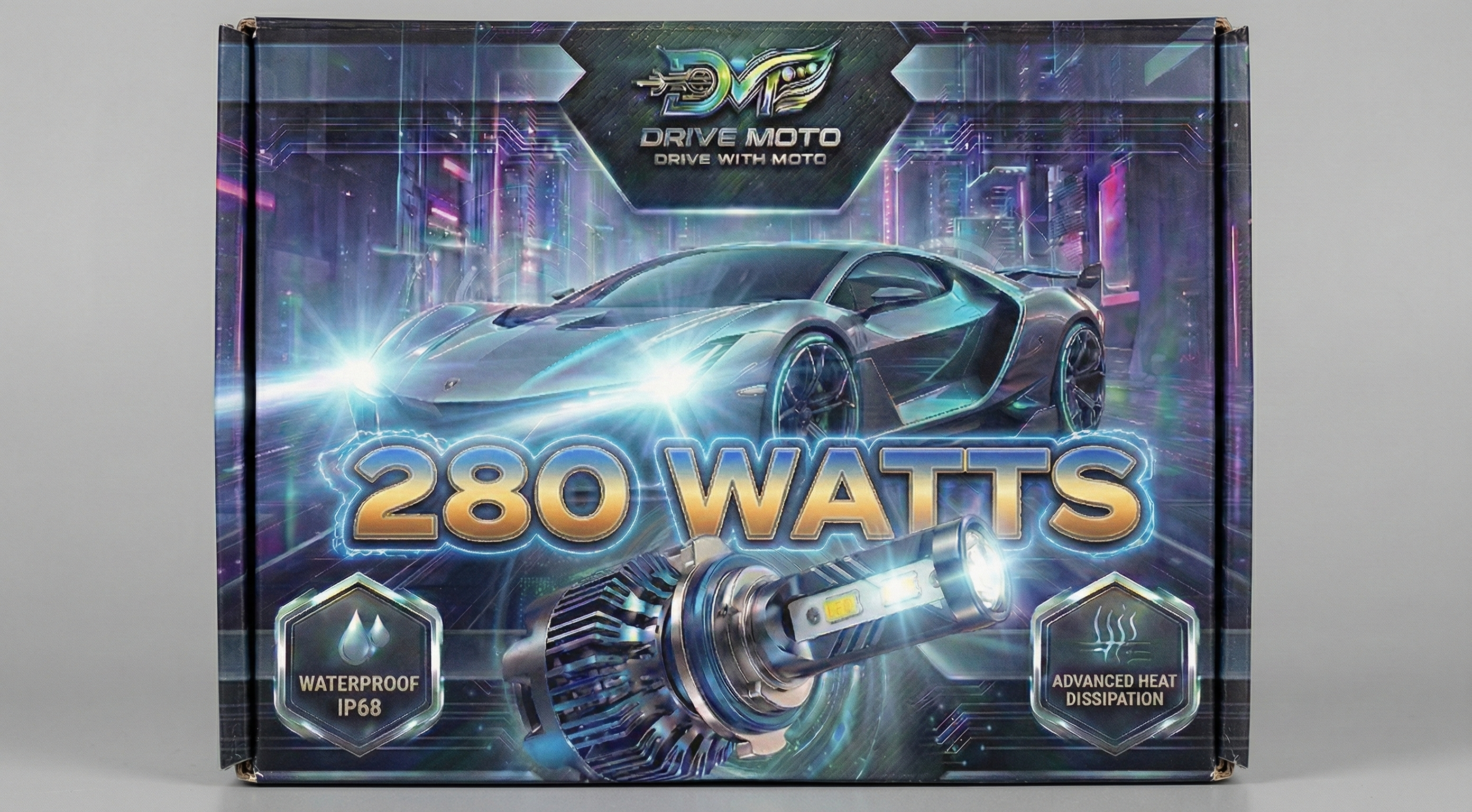 280 watt LED Headlight